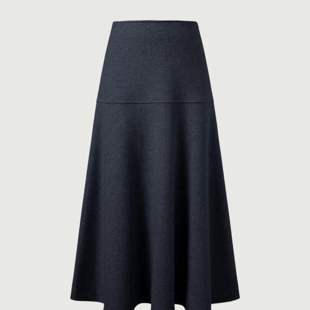 OGL Navy A-Line Skirt